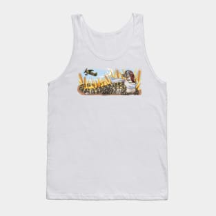 Lizard pilot Tank Top